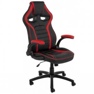 Компьютерное кресло Monza красно-черное