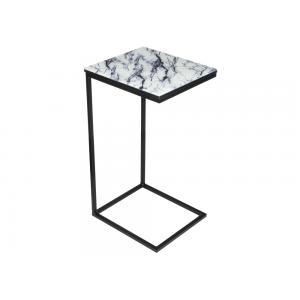 Журнальный столик Геркулес белый мрамор