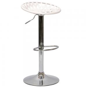 Барный стул NEST Белый глянец