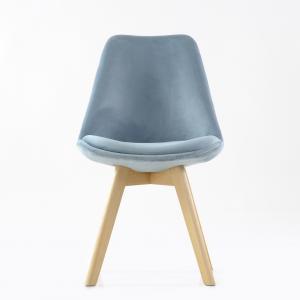 Стул Sephi велюр серо-голубой