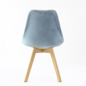 Стул Sephi велюр серо-голубой