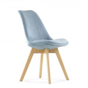 Стул Sephi велюр серо-голубой