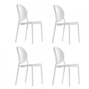Комплект стульев Louis 4X BOX белый