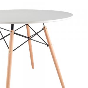 Обеденный стол EAMES DSW D100 белый