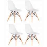 Комплект стульев Eames DSW BOX 4X белый