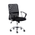 Компьютерное кресло К-147 (Черная ткань / Черная сетка)