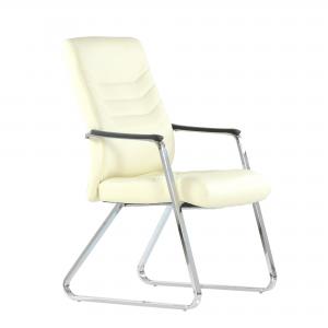 Кресло для посетителей Kaizer бежевая кожа