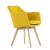 Кресло Modern Желтая ткань