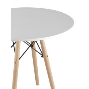 Обеденный стол EAMES DSW D70 белый