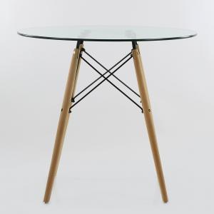 Стол EAMES DSW D80 стеклянный
