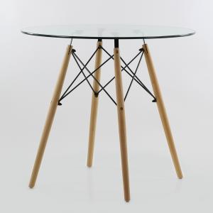 Стол EAMES DSW D80 стеклянный