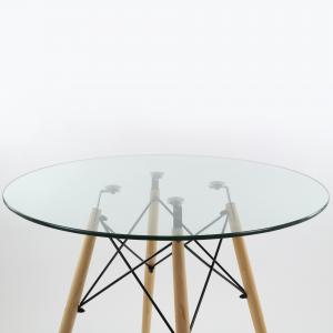 Стол EAMES DSW D80 стеклянный