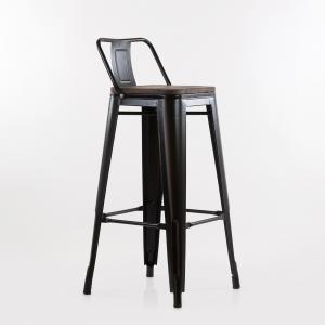 Барный стул TOLIX WOOD