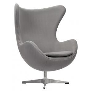Кресло EGG CHAIR светло-серый кашемир