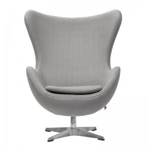 Кресло EGG CHAIR светло-серый кашемир