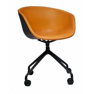 Кресло HAY CHAIR тёмно-серый, оранжевый