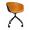 Кресло HAY CHAIR тёмно-серый, оранжевый