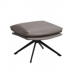 Оттоманка Hike латте, экокожа, шенилл