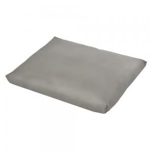 Оттоманка Hug светло-серый, экокожа