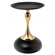 Кофейный столик Angel D40, чёрный, металл