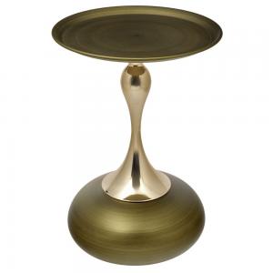 Кофейный столик Angel D40, латунь, металл