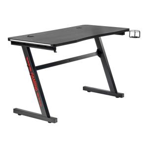 Компьютерный геймерский стол Epic glow 120х60х75см с LED подсветкой, подстаканником, крючком для наушников