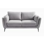 Диван Amsterdam двухместный серый никель