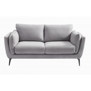 Диван Amsterdam двухместный серый никель