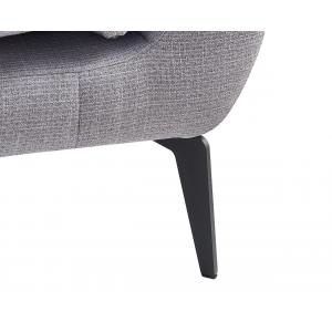 Диван Amsterdam двухместный серый никель