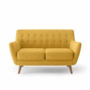 Диван Picasso двухместный горчичный