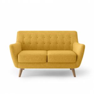 Диван Picasso двухместный горчичный