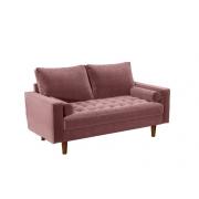 Диван Scott двухместный пыльно-розовый