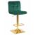 Барный стул Dominic Gold зеленый 