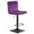 Барный стул Dominic Black фиолетовый