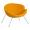 Кресло Legrand желтая ткань