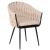 Дизайнерский стул Catifa бежевая ткань