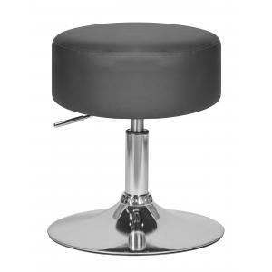 Полубарный стул Dandy, серый кожзам