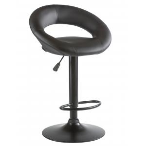 Стул барный MIRA BLACK (чёрный)