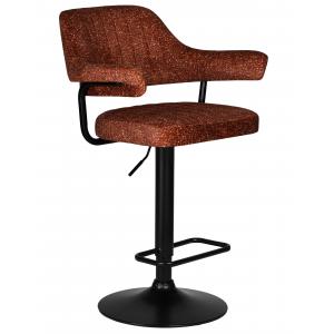 Стул барный Charly Wool терракотовый твид
