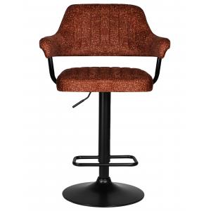 Стул барный Charly Wool терракотовый твид