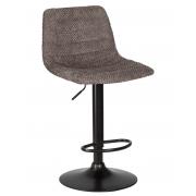 Стул барный Travis Black, ткань какао