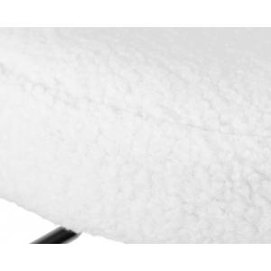 Стул барный Imona Teddy, белый букле