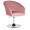 Кресло дизайнерское Edison розовый велюр