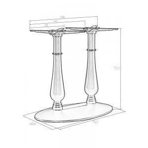 Подстолье обеденное Andrew