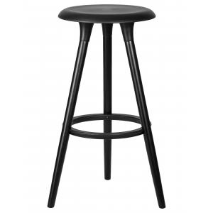 Табурет барный Royce Black ножки черные, чёрный