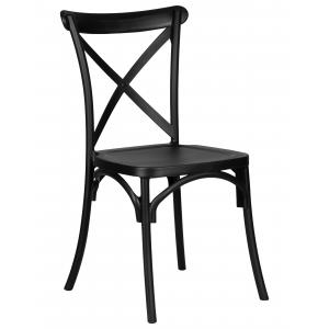 Стул Zilan чёрный пластик