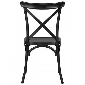 Стул Zilan чёрный пластик