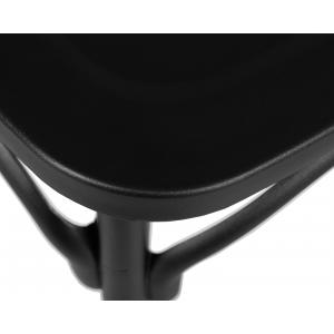 Стул Zilan чёрный пластик