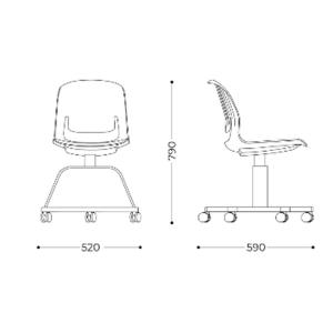Аудиторное кресло Mobi