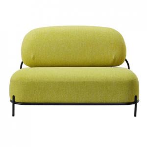 Диван Nury двухместный желтый